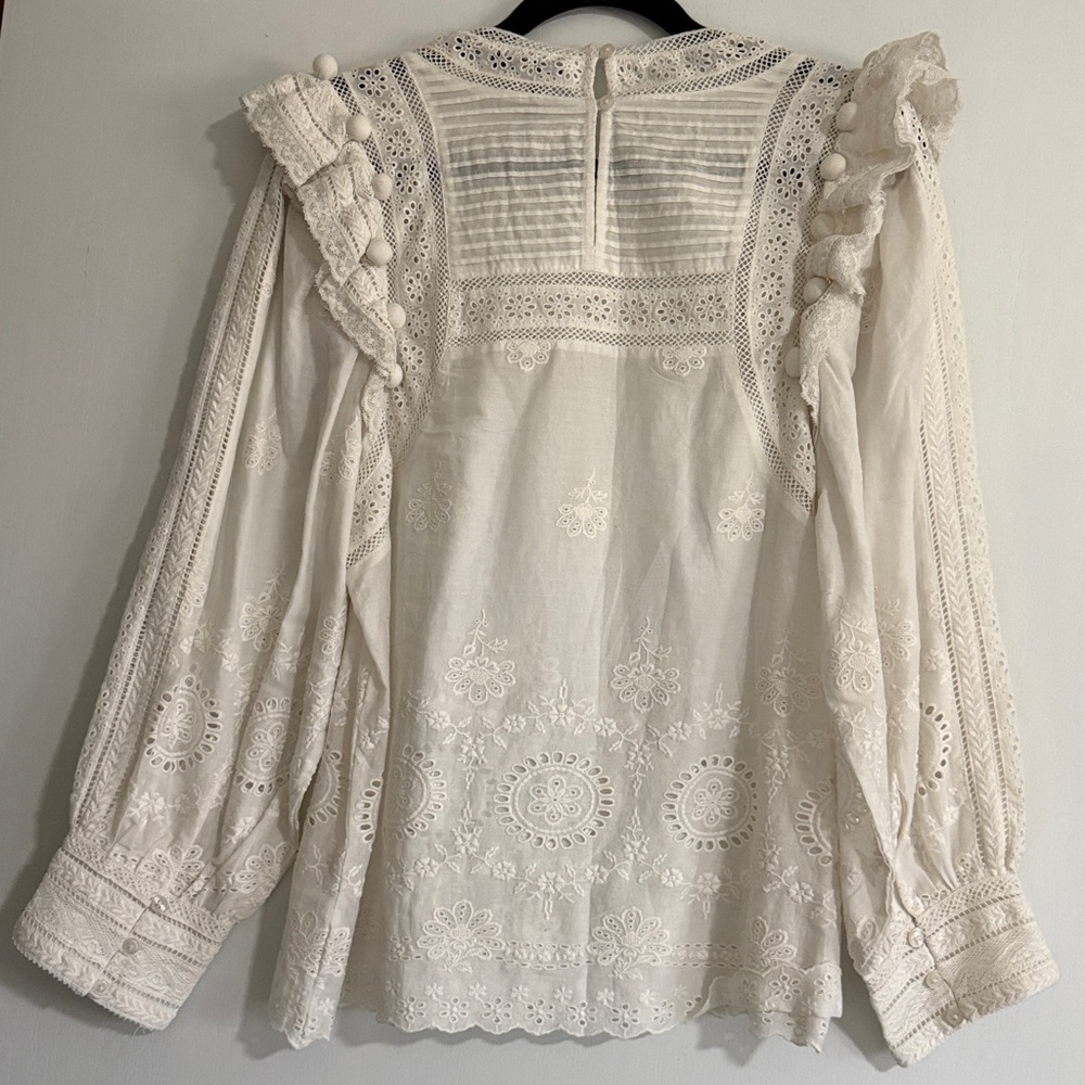SEA NEW YORK WOMENS SOFIE BLOUSE - Picture 5 of 5
